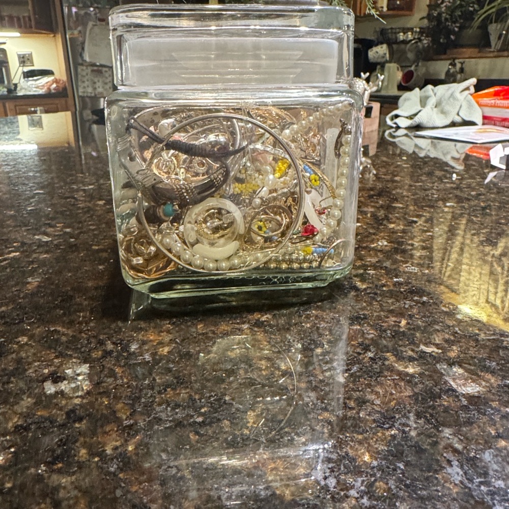 Mystery jewelry jar